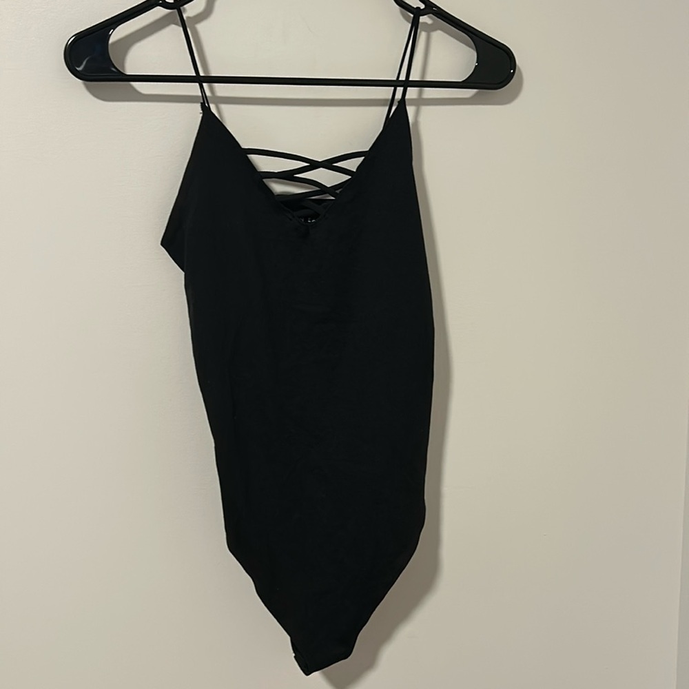 NWOT American Eagle Black Body Suit Size Small